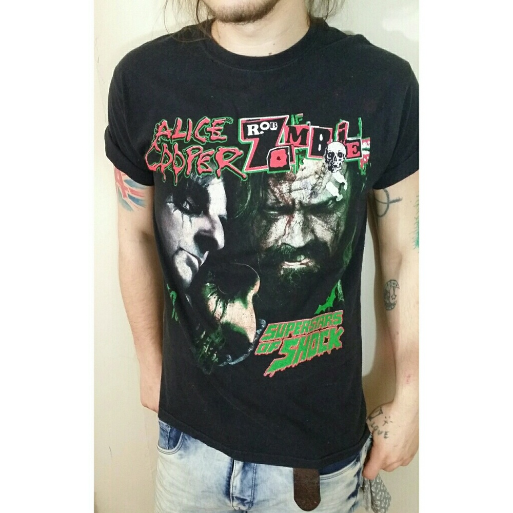 Alice Cooper/Rob Zombie gruesome tour tee shirt